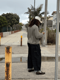 Image 4 of 15.5 OZ - 668 Pleated Selvedge Denim Pant