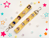 Image 4 of Persona 4 Investigation Team 2.5" Acrylic Charm + Wrist Lanyard