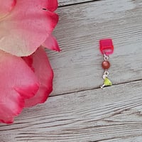 Image 2 of Pink and Yellow Margarita Dust Cover 