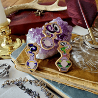 Image 5 of Pansexual Magic Potion Wood Pin