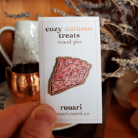 Image 4 of Apple Pie Wood Pin
