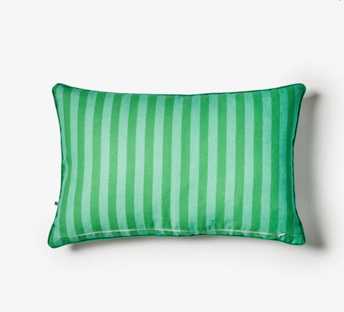 Image of OUTDOOR Big Mint Striped Cushion 