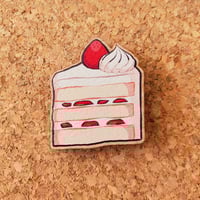 Image 2 of Strawberry Shortcake Wood Pin
