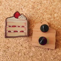 Image 3 of Strawberry Shortcake Wood Pin