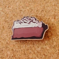 Image 2 of French Silk Pie Wood Pin