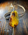Amber Flame Necklace