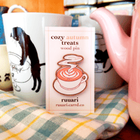 Image 1 of Latte Wood Pin