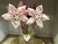 Rustic Forever Flowers Pale Pink