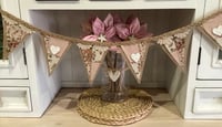 Image 1 of #26 Rustic Bunting - 10 flags *Flat rate $15.50 postage*