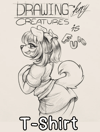 Drawing Furry Creatures - Unisex T shirt