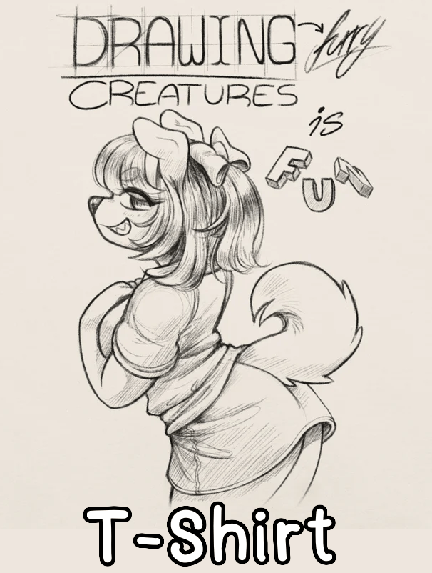 Drawing Furry Creatures - Unisex T shirt