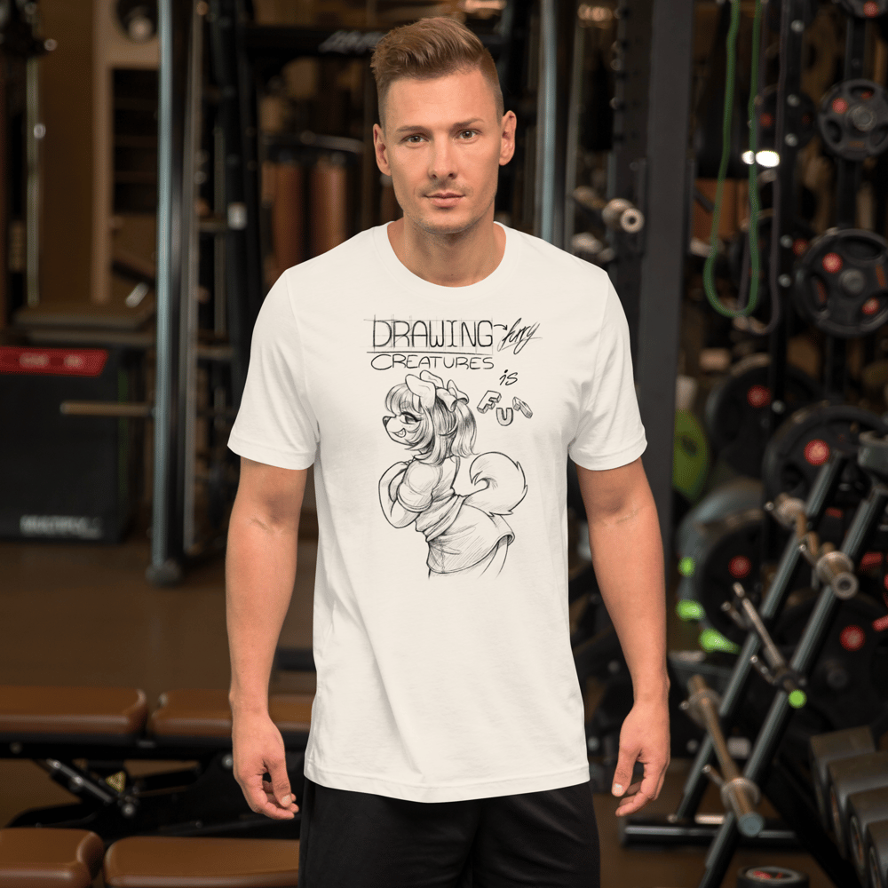 Drawing Furry Creatures - Unisex T shirt