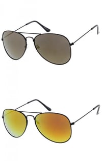 Image 2 of Lee Classic Mirrored Sunglasses