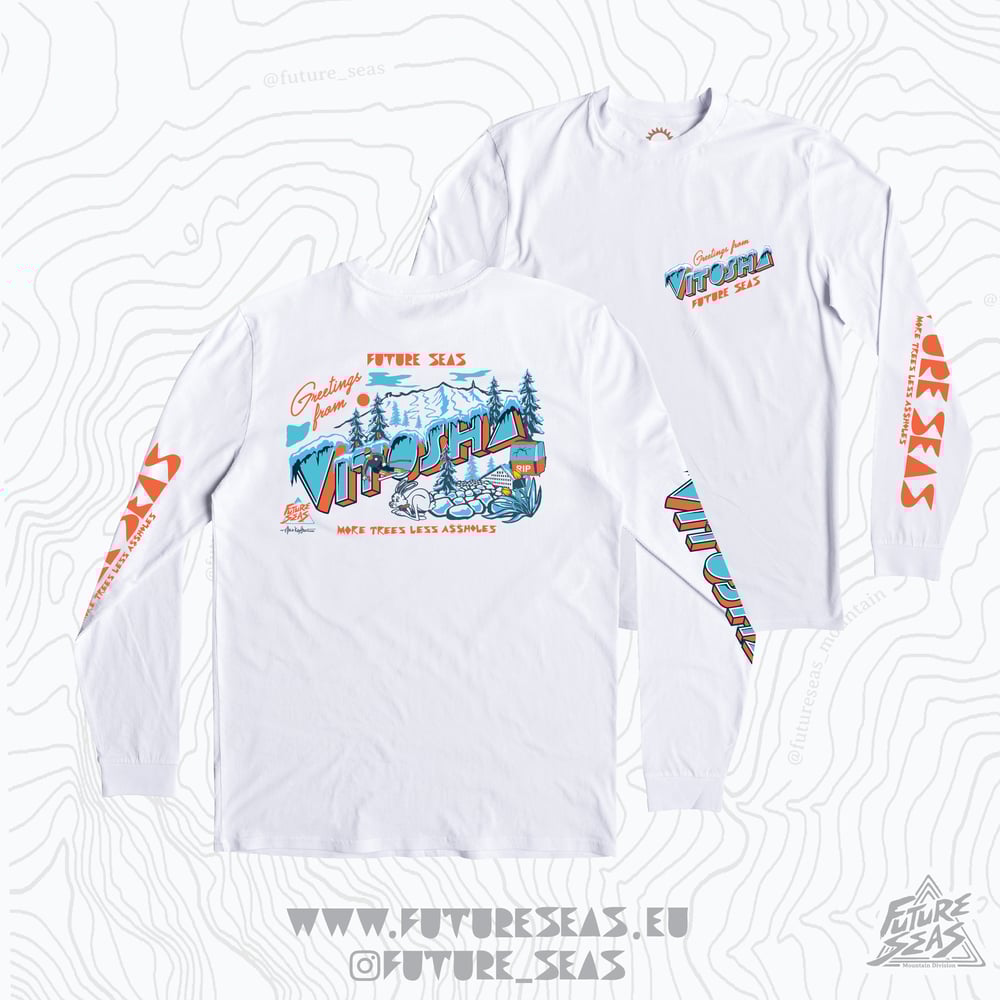 Image of Vitosha Post Card T-SHIRT AND LONG SLEEVE T SHIRT