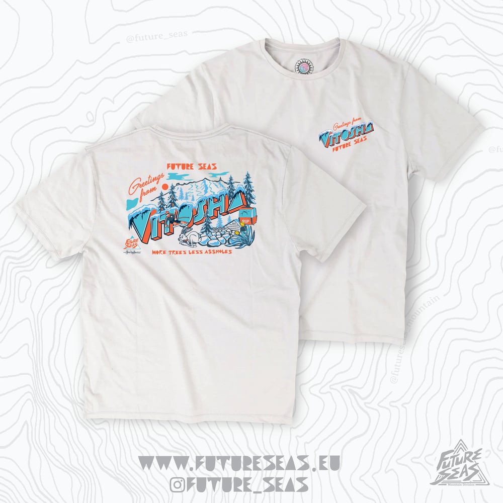 Image of Vitosha Post Card T-SHIRT AND LONG SLEEVE T SHIRT