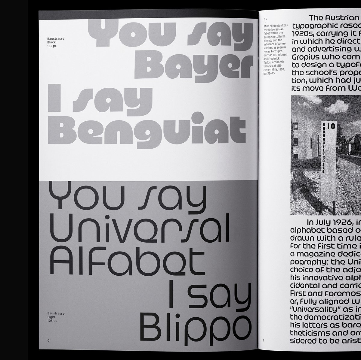 Image of Baustrasse - Fantasia Type