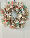 Spring Love Home Wreath