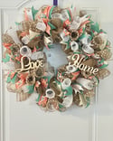 Spring Love Home Wreath