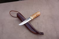 Image 1 of Puukko Birch English Birch Burl Handle
