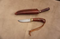 Image 1 of Bushcraft Fixed Blade Handmade 52100