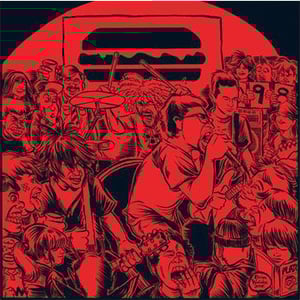 Image of American Cheeseburger/Religious As Fuck Split LP