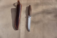 Image 3 of Puukko Ronin Hunting handmade 52100  "one of a kind" Handmade