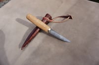 Image 5 of Puukko Laminated traditional hand forged  san mai  Slöyd 