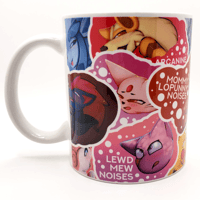 Image 1 of Lewd Stickers Mug