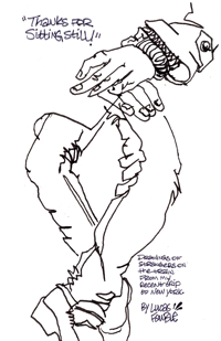 Image 3 of "Thanks for sitting still!" Zine