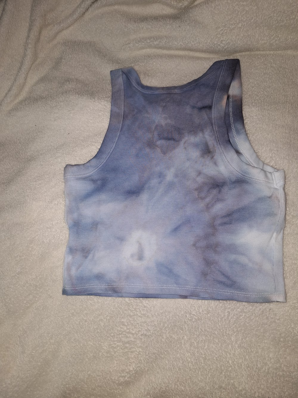 Image of Crop tank tye dye