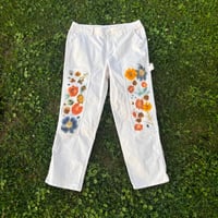 Image 1 of Flower Pop Pants- Size 12