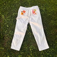 Image 2 of Flower Pop Pants- Size 12