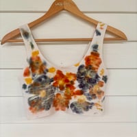 Image 1 of Flower Dream Crop Tank- Medium