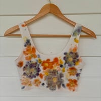 Image 2 of Flower Dream Crop Tank- Medium
