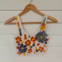 Image 1 of Flower Dream Crop Tank- Small