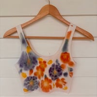 Image 2 of Flower Dream Crop Tank- Small