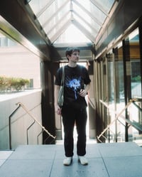 Image 3 of Bloom - Vintage Black T-Shirt