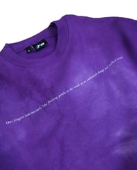 Image 3 of Walk Onward - Purple Crewneck