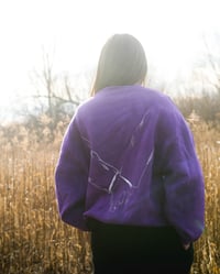 Image 4 of Walk Onward - Purple Crewneck
