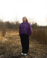 Image 5 of Walk Onward - Purple Crewneck