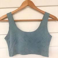Image 2 of Fresh Indigo Crop Tank- Medium