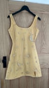 Handmade Sparkly Horse, Star, Sun & Moon Sparkly Maize Dress