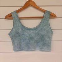 Image 2 of Fresh Indigo Crop Tank- X Large