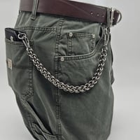 Image 1 of Bijou Handmade Stainless Steel Wallet Chain