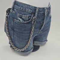 Image 1 of Spiralis Handmade Stainless Steel Wallet Chain