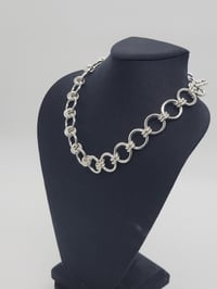 Image 1 of Nefertiti's Gaze Sterling Silver Choker Necklace