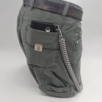 Image 2 of The Odyssey Handmade Stainless Steel Wallet Chain