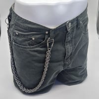 Image 2 of The Adder Handmade Stainless Steel Wallet Chain