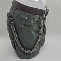 Image 3 of Colossus Handmade Stainless Steel Wallet Chain