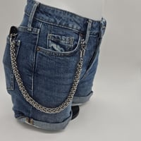 Image 3 of Dragon's Breath Handmade Stainless Steel Wallet Chain